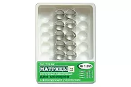 ТОР-1.095 Ф.4 (10 шт.) Матрицы контурные пластиковые с кольцом для моляров выступ слева
