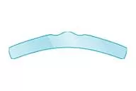 Матрицы Adapt Transparent Strips прозрачные, анатомической формы (100 шт.)