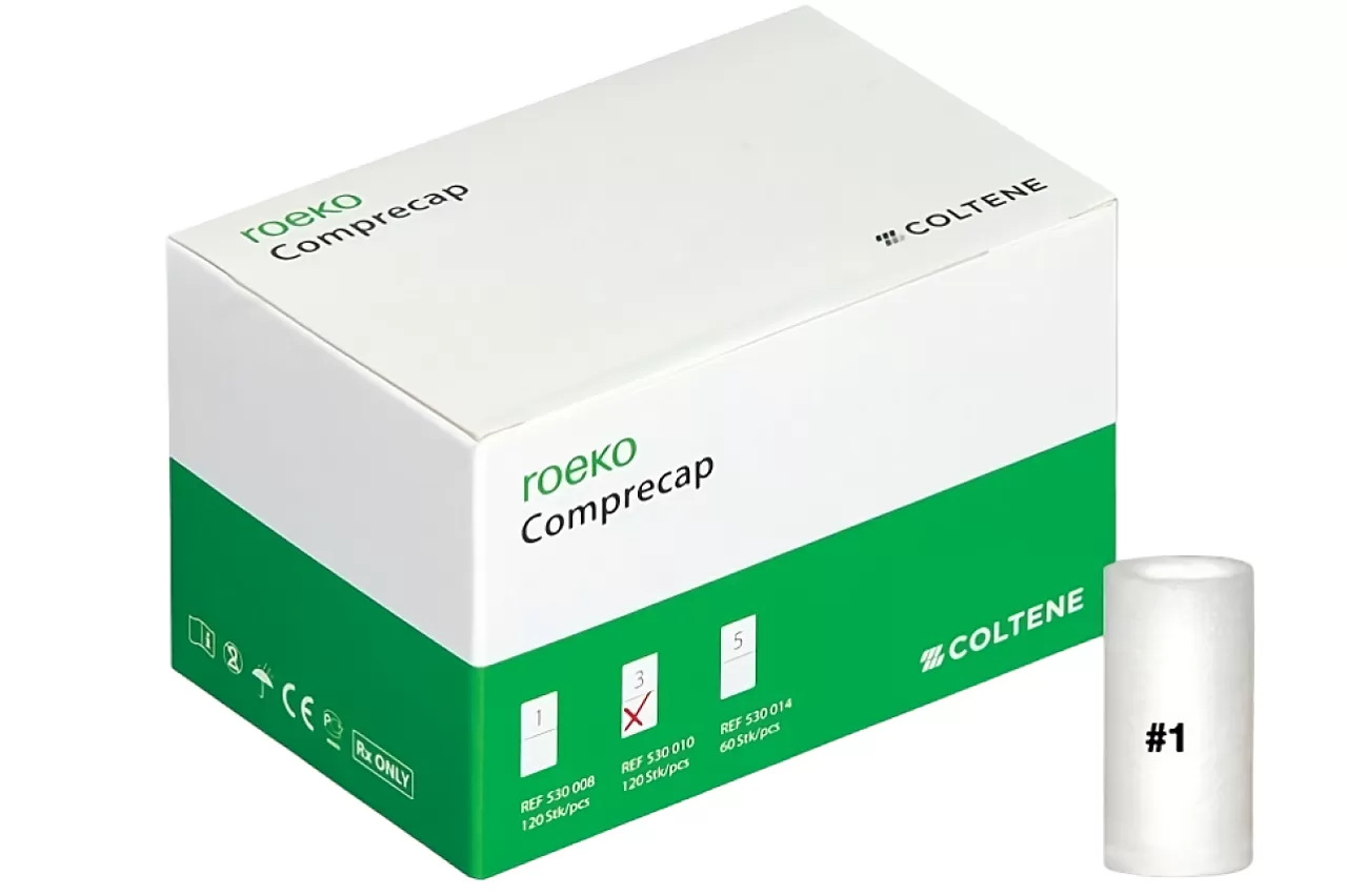 Хлопковые колпачки Comprecap размер 1, Roeko (120 шт.)