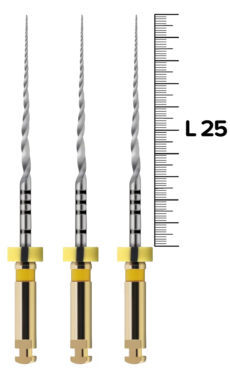 ProTaper Next X1/25 мм машинные (3 шт.)