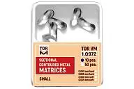 ТОР-1.0972 50 мкм (10 шт.) Матрицы контурные секционные металлические (малые) твердые