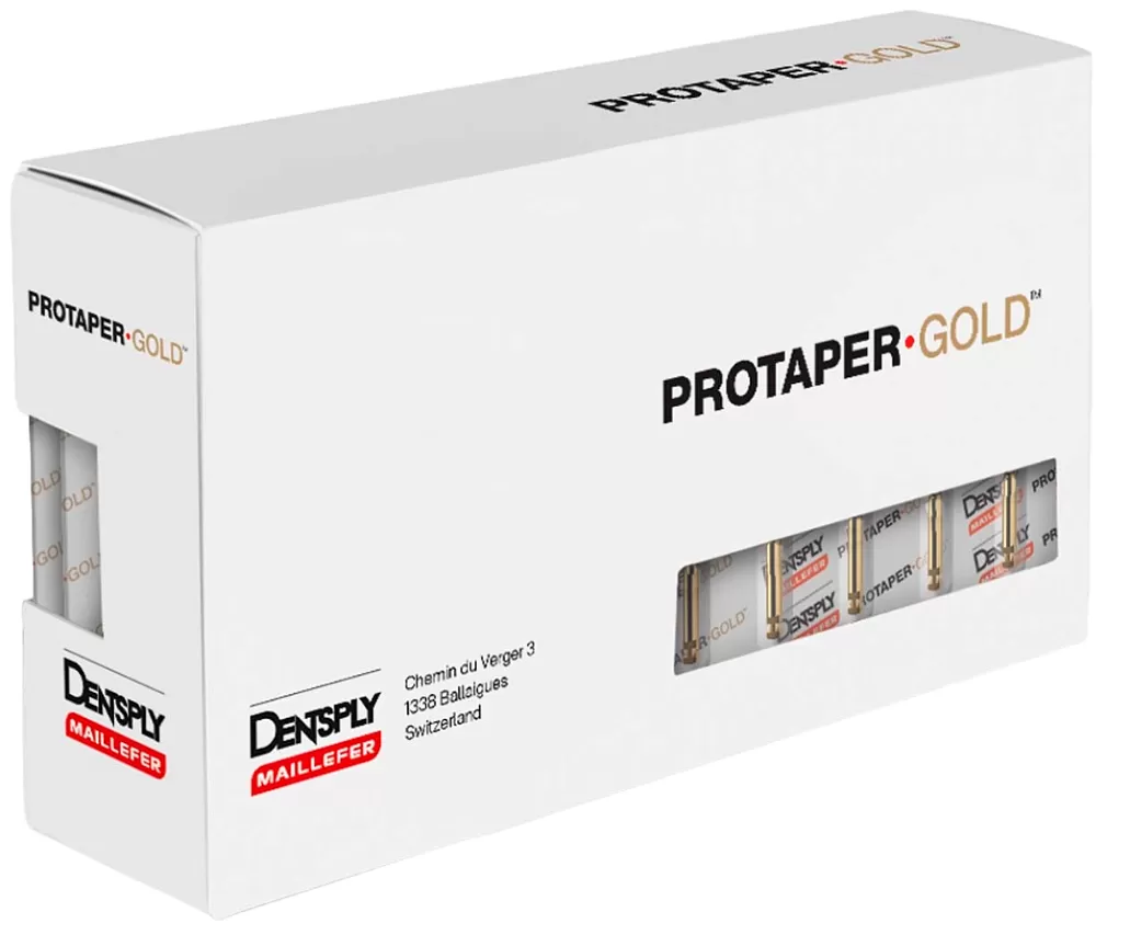 ProTaper Gold F4 31мм ster машинные (6шт), Dentsply