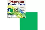 Коффердам латексный Dental Dam (зеленый, средний 0,18 мм) 152х152 мм (36 шт.)