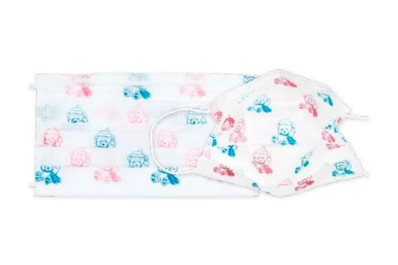 Маски Sense Premium Детский рисунок Мишки (50 шт.)