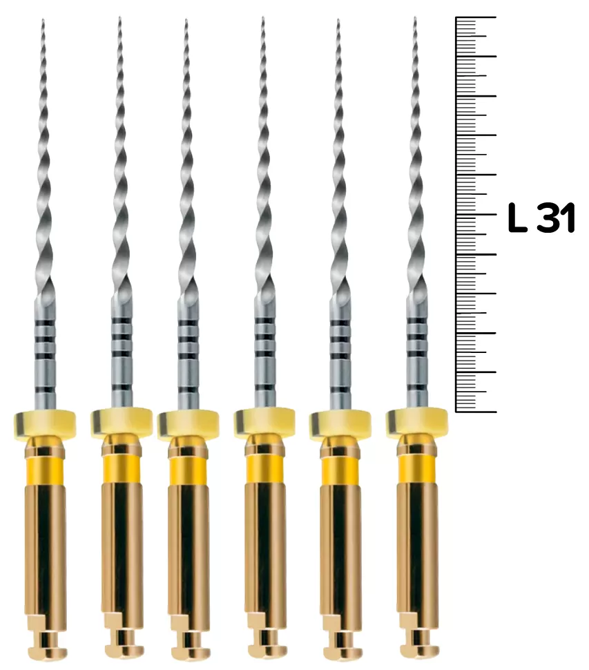ProTaper Universal (F1/31мм) машинные (6 шт.)