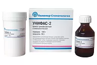 Унифас-2 цемент цинкфосфатный (пор. 100 гр. + жид. 60 гр.)