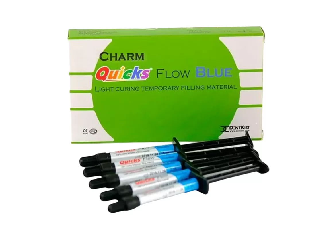 Временная пломба CharmQuicks Flow Blue (5 x 2 гр.) 