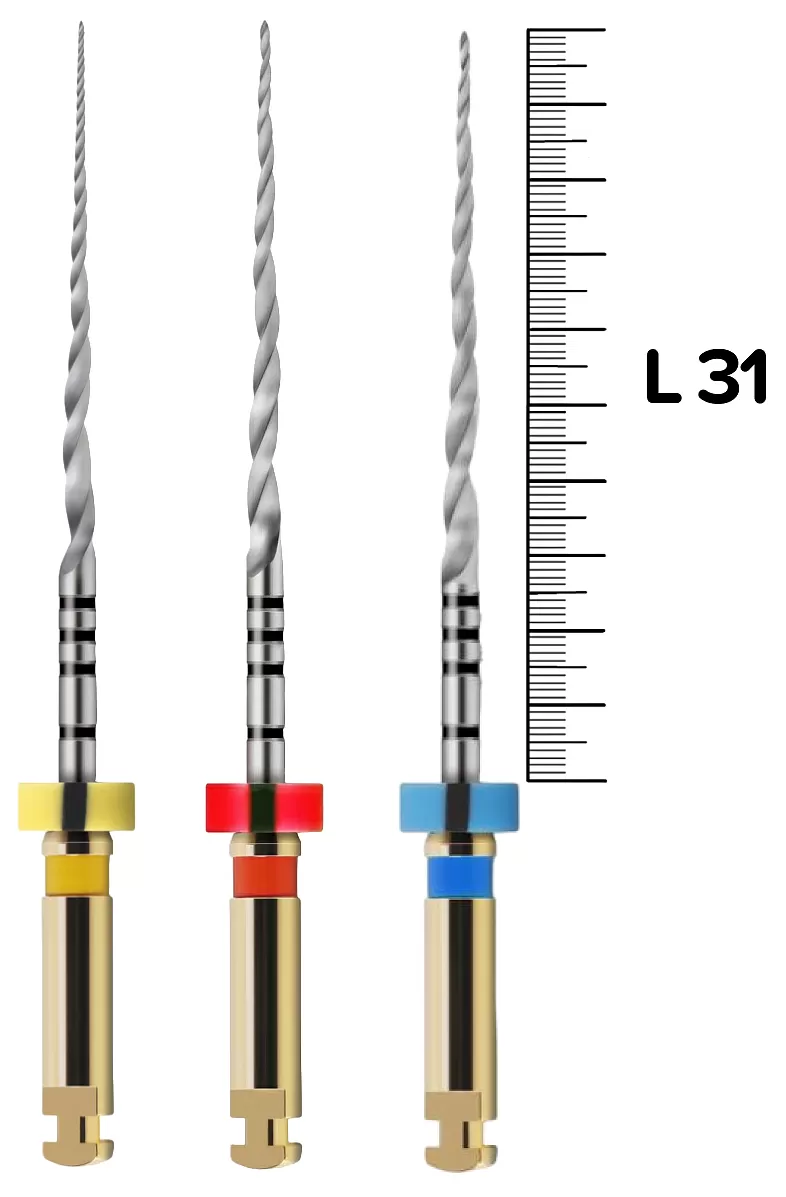 ProTaper Next X1-X3/31 мм машинные (3 шт.)