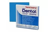 Коффердам Latex Dental Dams, синий, тонкий, без запаха, 152x152 мм (36 шт.)