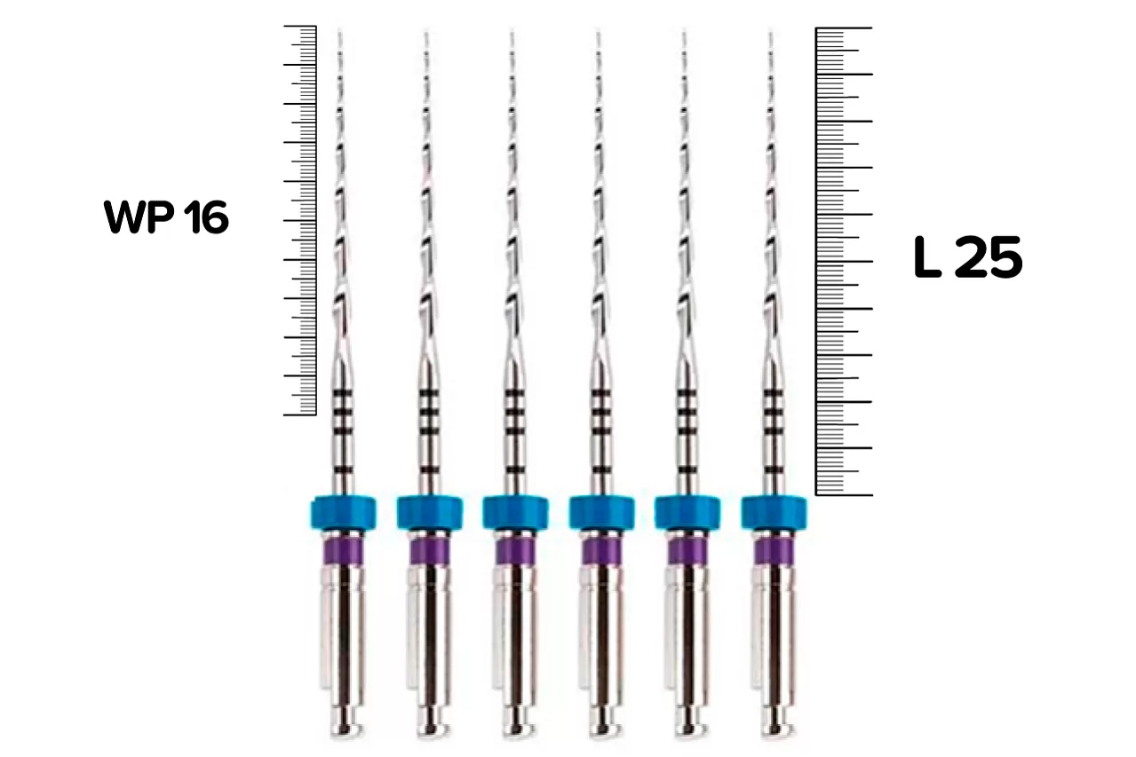 М2 Mtwo Тейпер N10 04 L25 WP 16 (6шт)