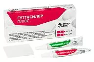 Паста Гуттасилер Плюс (8гр. + 8гр.), Омега-Дент