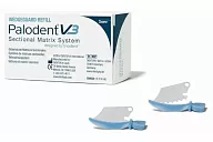 Клинья средние с защитой, голубые (50 шт.) для матриц Palodent Plus