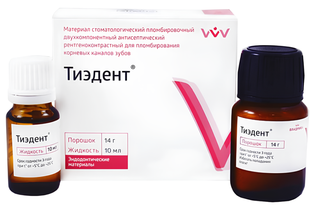 Тиэдент (порошок 14 гр. + жидкость 10 мл.)